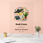 Fiesta Graduation Party Willkommen Acrylschild (Hochzeit)