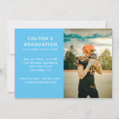 Fiesta Graduierungspartei Taco über eine große Zuk Einladung (Rückseite)