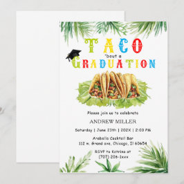 Fiesta Graduierungsparty mit Tacos Einladung