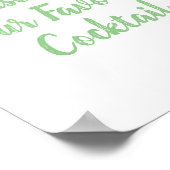 Fiesta Guest Book Sign Poster (Ecke)