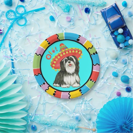 Fiesta Havanese Pappteller (Party)