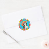 Fiesta Havanese Runder Aufkleber (Umschlag)