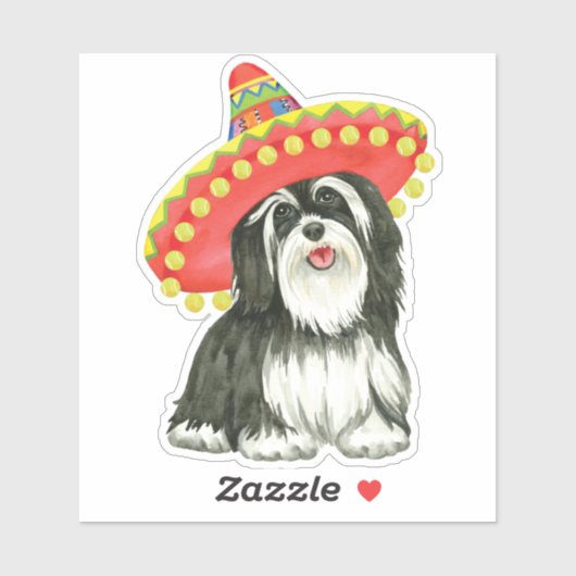 Fiesta Havanese Vinyl Sticker (Blatt)