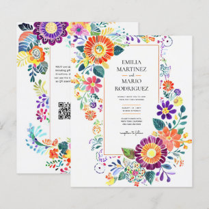 FIESTA HOCHZEIT - Folkart Blumen Modern