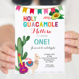 Fiesta Holy Guacamole Geburtstagskind Einladung