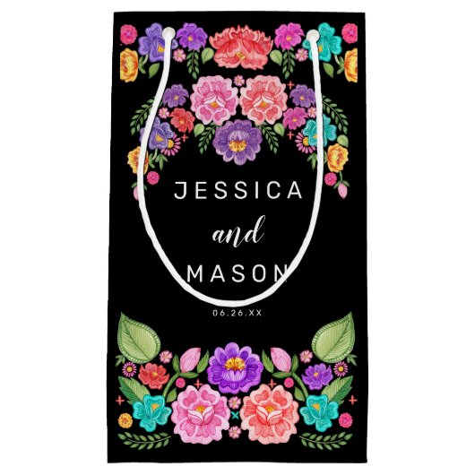 Fiesta Hotel Wedding Gift Bag Kleine Geschenktüte (Vorderseite)