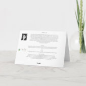 Fiesta Hummingbird Cards Dankeskarte (Rückseite)