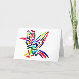 Fiesta Hummingbird Cards Dankeskarte