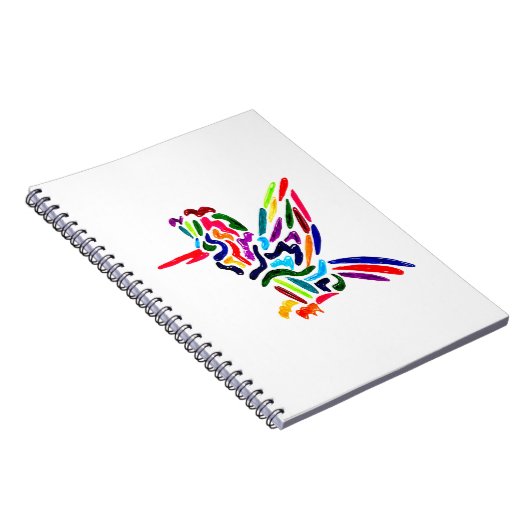 Fiesta Hummingbird-Notebook Notizblock (Rechte Seite)