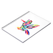 Fiesta Hummingbird-Notebook Notizblock (Linke Seite)