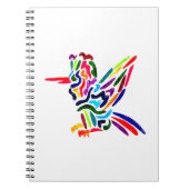 Fiesta Hummingbird-Notebook Notizblock (Vorderseite)