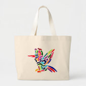 Fiesta Hummingbird Tote Bag Jumbo Stoffbeutel (Vorne)