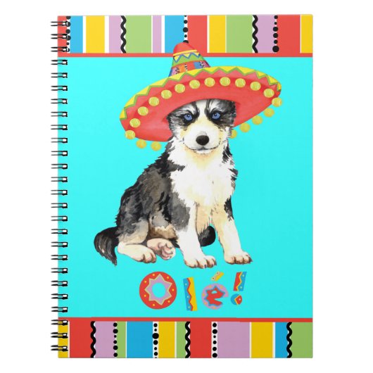 Fiesta Husky Notizblock (Vorderseite)