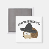 Fiesta Igel Magnet (Vorderseite/Rückseite)