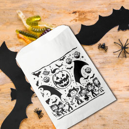 Fiesta in Schwarz-Weiß Geschenktütchen