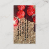 Fiesta Jewerly und Zusatz-Visitenkarten Visitenkarte (Rückseite)