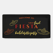 Fiesta-Junggeselinnen-Abschied Banner (Horizontal)