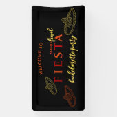 Fiesta-Junggeselinnen-Abschied Banner (Vertikal)