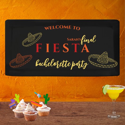 Fiesta-Junggeselinnen-Abschied Banner