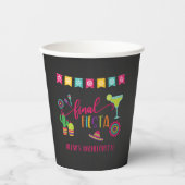 Fiesta Junggeselinnen-Abschied Paper Cup - BLK Pappbecher (Vorderseite)