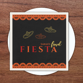 Fiesta-Junggeselinnen-Abschied Serviette