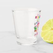 Fiesta Junggeselinnen-Abschied Shot Glass Schnapsglas (Links)