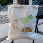 Fiesta Junggeselinnen-Abschied Taco & Margarita Te Tragetasche<br><div class="desc">Diese Tasche verfügt über eine Aquarellmalerei aus Margarita Glas und Taco. Passen Sie Ihre Informationen an und ändern Sie jede Formulierung,  um Ihren Stil Anzug.</div>