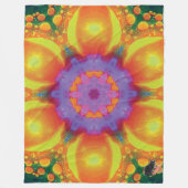 Fiesta Kaleidoscope Fleece Blanket (Vorderseite)