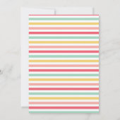 Fiesta Keine Zeit für Siesta mexican Geburtstag Einladung (Rückseite)