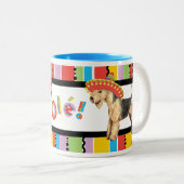 Fiesta Lakeland Terrier Zweifarbige Tasse (VorderseiteRechts)