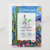 Fiesta "Lasst uns über ein Probedinner taco'n" Einladung (Vorderseite)