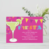 Fiesta | lila einladung (Stehend Vorderseite)