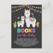 Fiesta Llama Alpaca Cactus Books for Baby Girl Begleitkarte (Vorderseite)