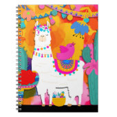 Fiesta Llama Cinco De Mayo Frische Pasta machen Notizblock (Vorderseite)