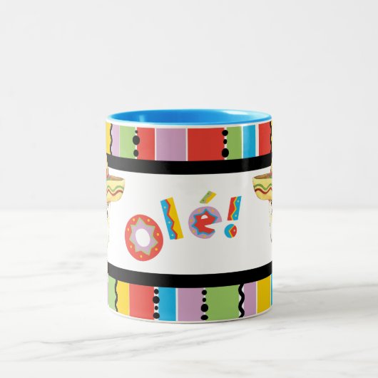 Fiesta Long Coat Chihuahua Zweifarbige Tasse (Mittel)