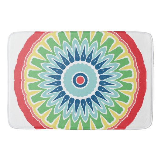 FIESTA Mandala Badematte (Vorderseite)