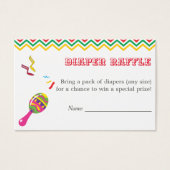 Fiesta Mexican Baby Duwer Diaper Raffle (Vorderseite)