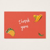 Fiesta Mexican Baby Duwer Diaper Raffle (Rückseite)