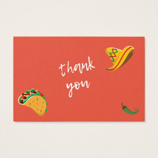 Fiesta Mexican Baby Duwer Diaper Raffle (Rückseite)