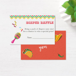 Fiesta Mexican Baby Duwer Diaper Raffle