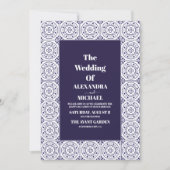 Fiesta Mexican Colorful Floral Wedding Einladung (Vorderseite)