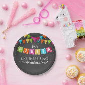 Fiesta Mexican Paper Plate Party Mañana Birthday Pappteller (Party)