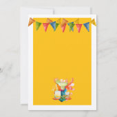 Fiesta Mexican Themed Bachelorette Wochenende Einladung (Rückseite)