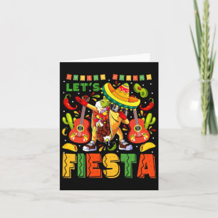 Fiesta Mexican Toco Dabbing Poncho Cinco De Karte