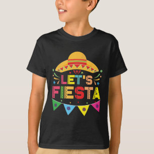 Fiesta Mexico Fiesta Taco Guitar Cinco De Ma T-Shirt