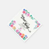 Fiesta | Mexikanische Blume | Abendessen Probe Serviette (Ecke)