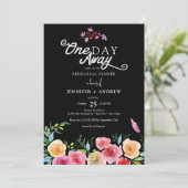 Fiesta | mexikanische Blume | Probe Dinner Invita Einladung (Stehend Vorderseite)