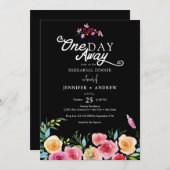 Fiesta | mexikanische Blume | Probe Dinner Invita Einladung (Vorne/Hinten)