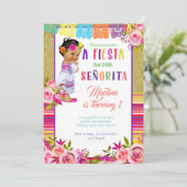 Fiesta Mexikanische Einladung zum 1. Geburtstag (Stehend Vorderseite)
