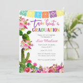 Fiesta Mexikanische Graduierungspartei Einladung (Stehend Vorderseite)